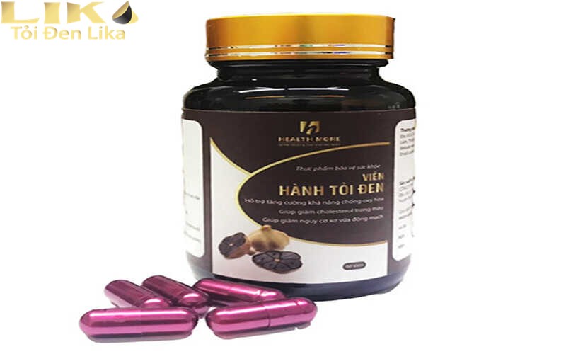 Viên Hành Tỏi Đen Health More - Giải Pháp Bảo Vệ Sức Khỏe Mới 5 Công dụng của viên hành tỏi đen Health More