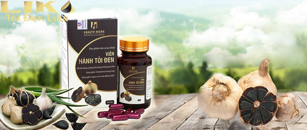 Viên Hành Tỏi Đen Health More - Giải Pháp Bảo Vệ Sức Khỏe Mới 4 Tỏi đen cũng có trong viên hành tỏi đen