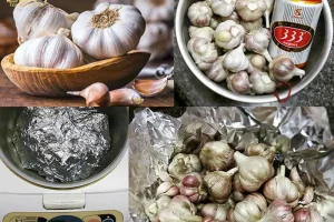 Cách làm tỏi đen bằng bia