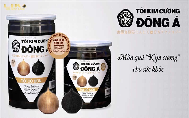 Hé Lộ Lý Do Tỏi đen Kim Cương Luôn Đắt Hàng Làm Bạn Muốn Mua Ngay 2 Tỏi đen Kim Cương là sản phẩm của Dược phẩm Đông Á