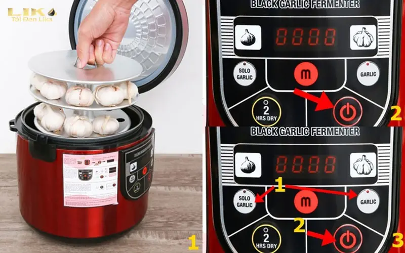 Cách làm tỏi đen bằng nồi đa năng