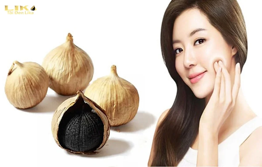 Sử dụng tỏi đen để dưỡng da