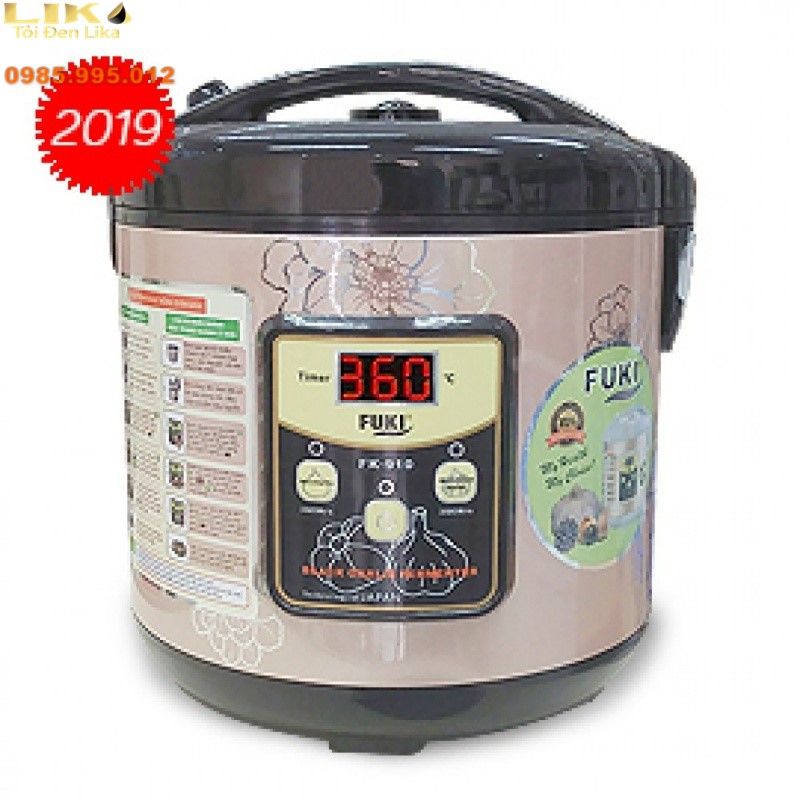 Nồi ủ tỏi đen loại nào tốt hiện nay 2 Nồi ủ tỏi đen Fuki FK - 910 nổi tiếng